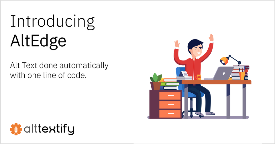 One Line of Code for ADA Compliance and SEO — Powered by AltEdge